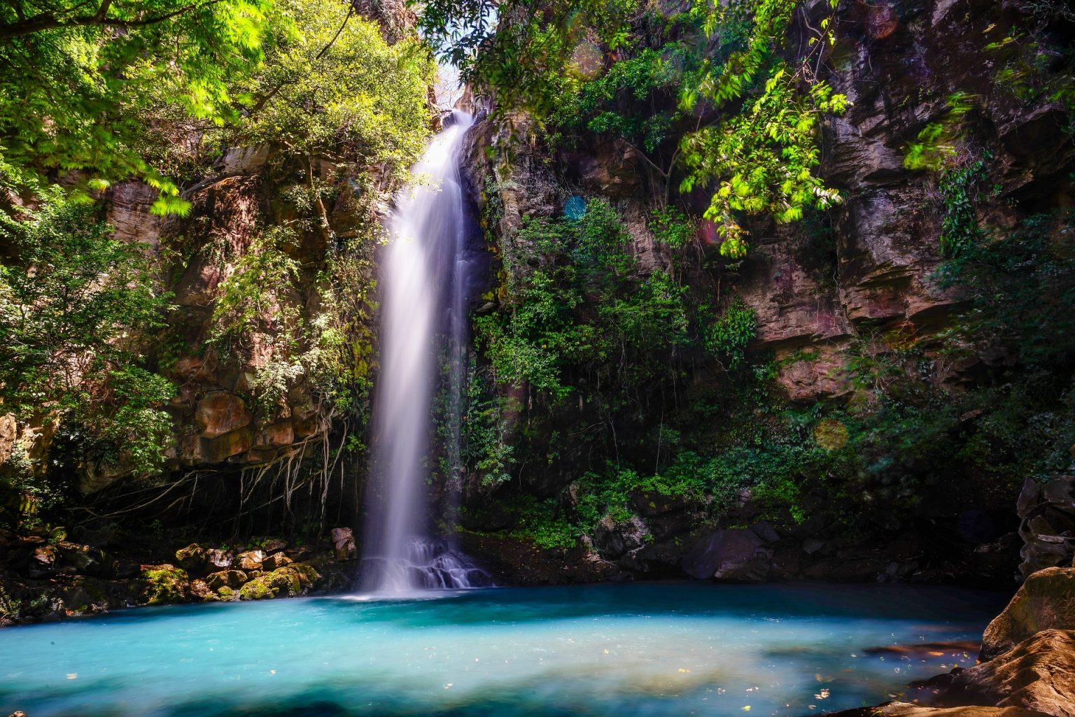 Wasserfall in Costa Rica